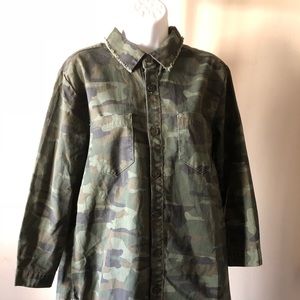 Women Camo Tunic
